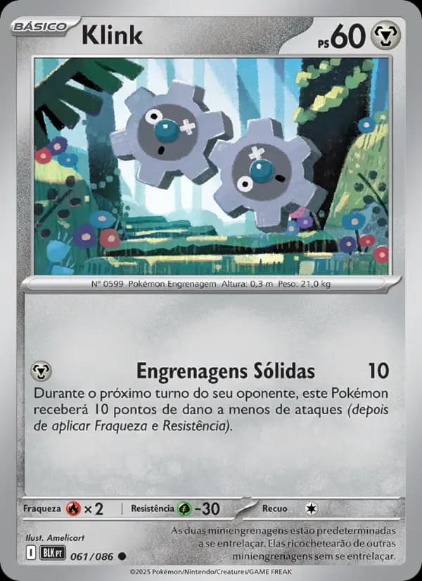 Klink, carta 061 de Raio Preto