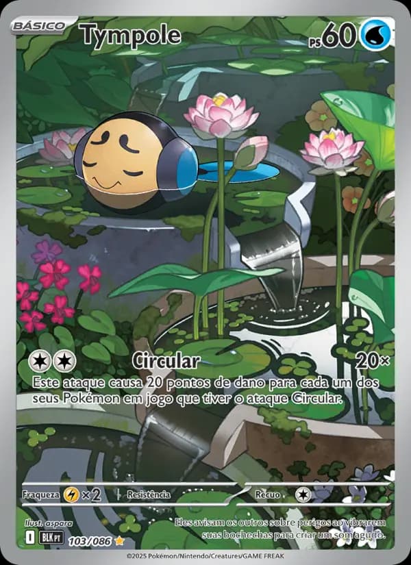 Tympole, carta 103 de Raio Preto
