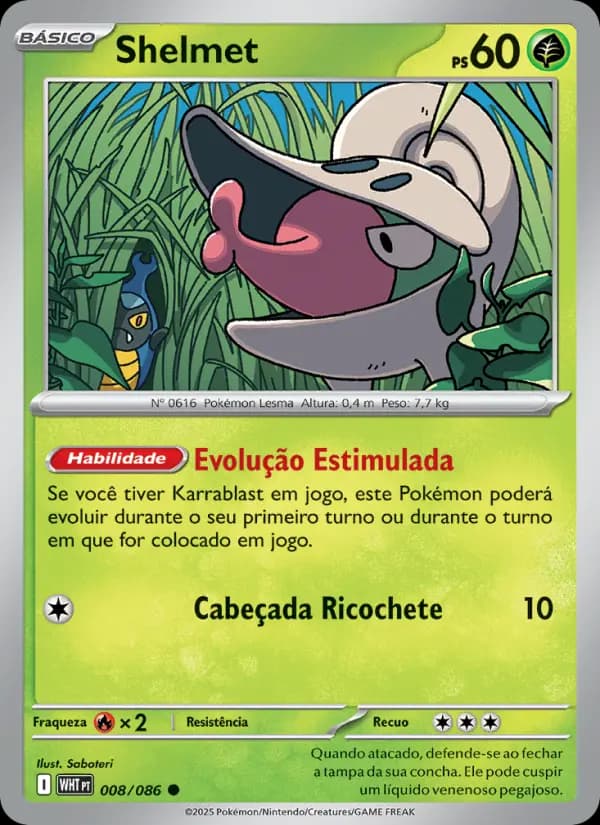 Shelmet, carta 008 de Fogo Branco