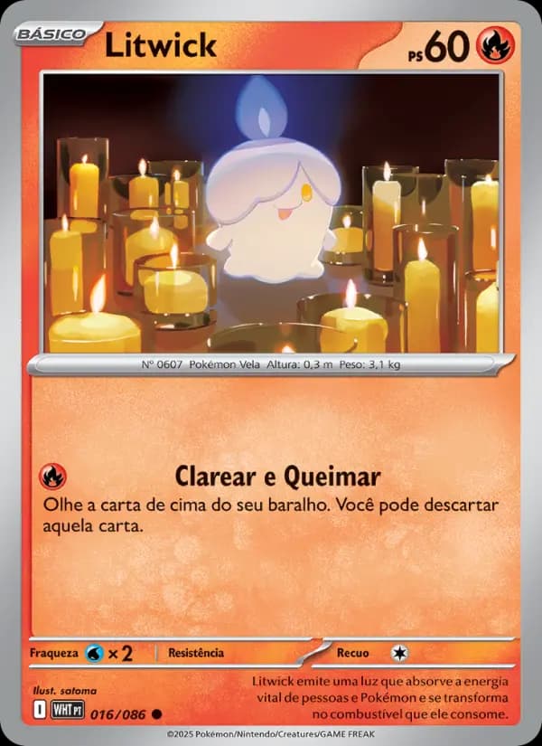 Litwick, carta 016 de Fogo Branco