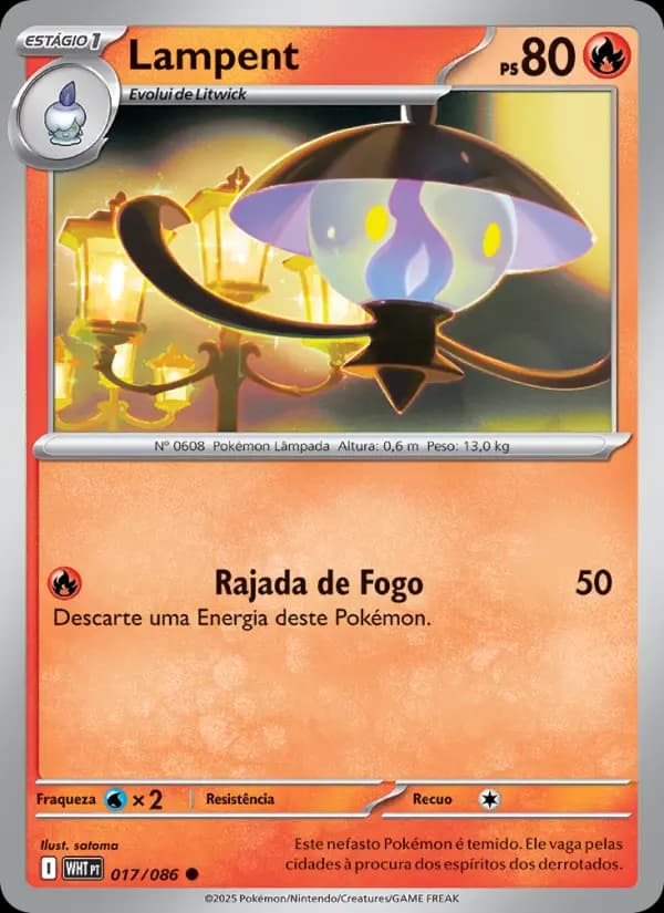 Lampent, carta 017 de Fogo Branco