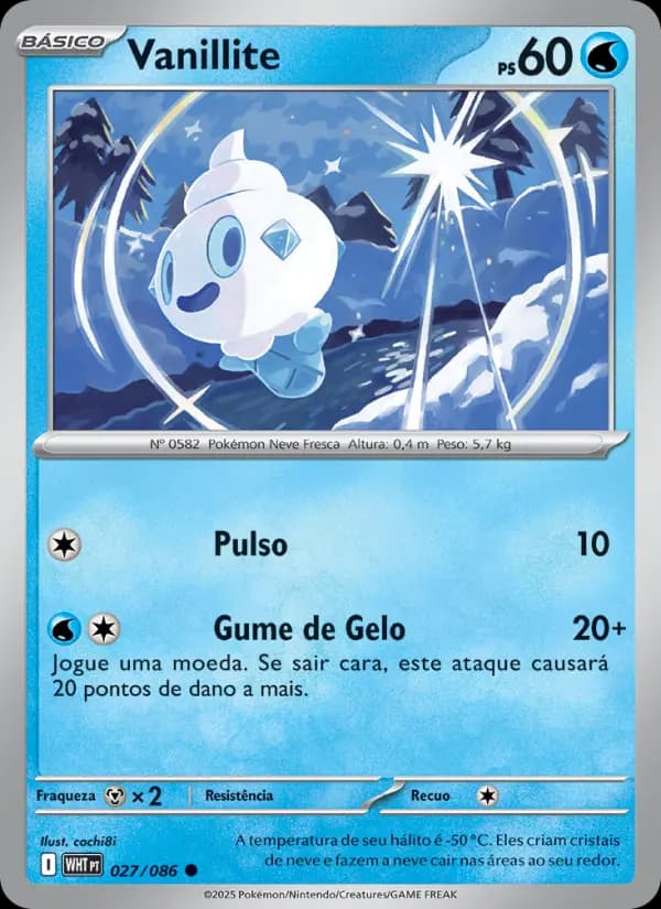 Vanillite, carta 027 de Fogo Branco