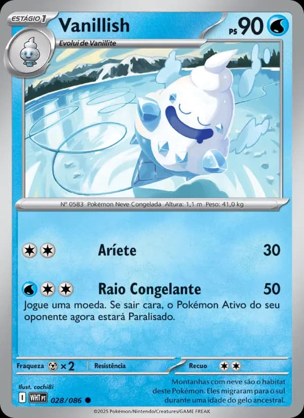 Vanillish, carta 028 de Fogo Branco