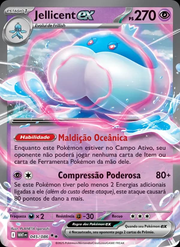 Jellicent ex, carta 045 de Fogo Branco