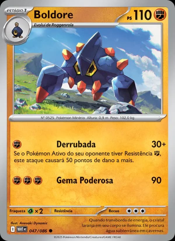 Boldore, carta 047 de Fogo Branco