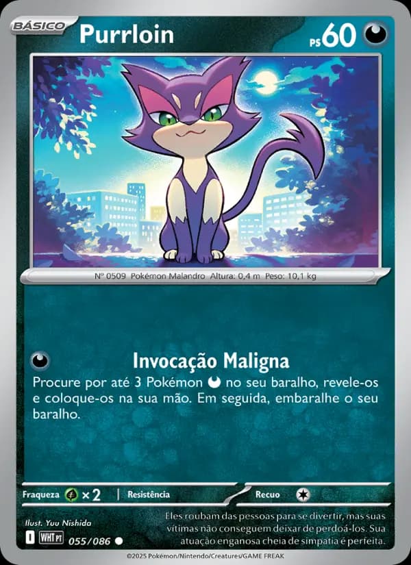 Purrloin, carta 055 de Fogo Branco