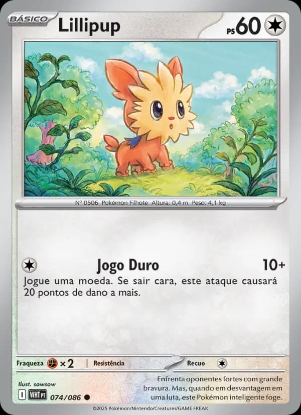 Lillipup, carta 074 de Fogo Branco