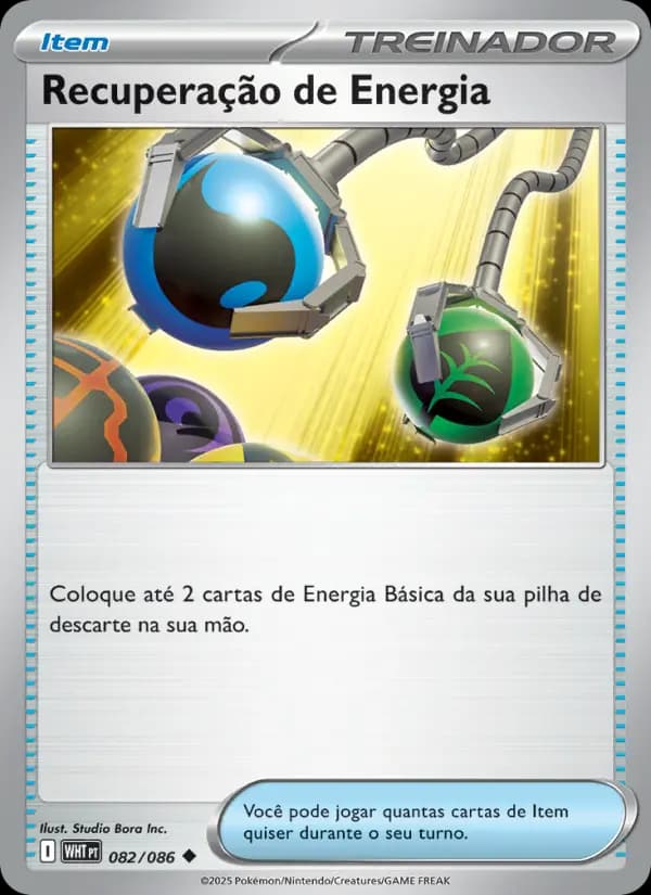 Recuperação de Energia, carta 082 de Fogo Branco