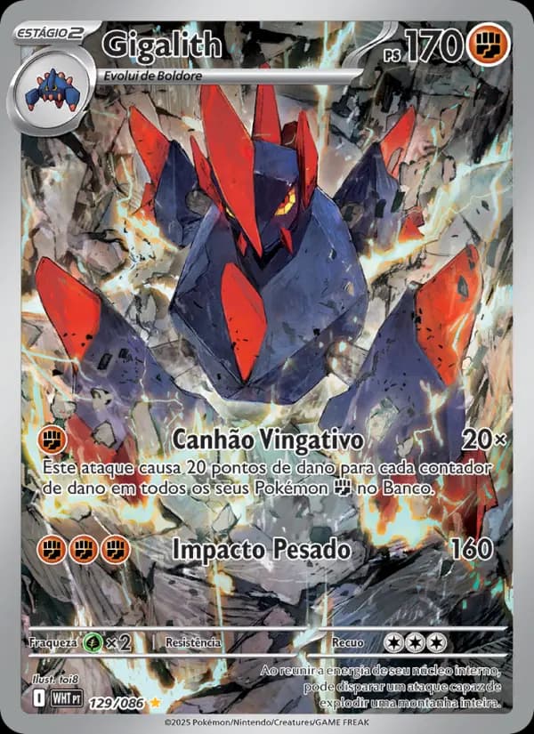 Gigalith, carta 129 de Fogo Branco