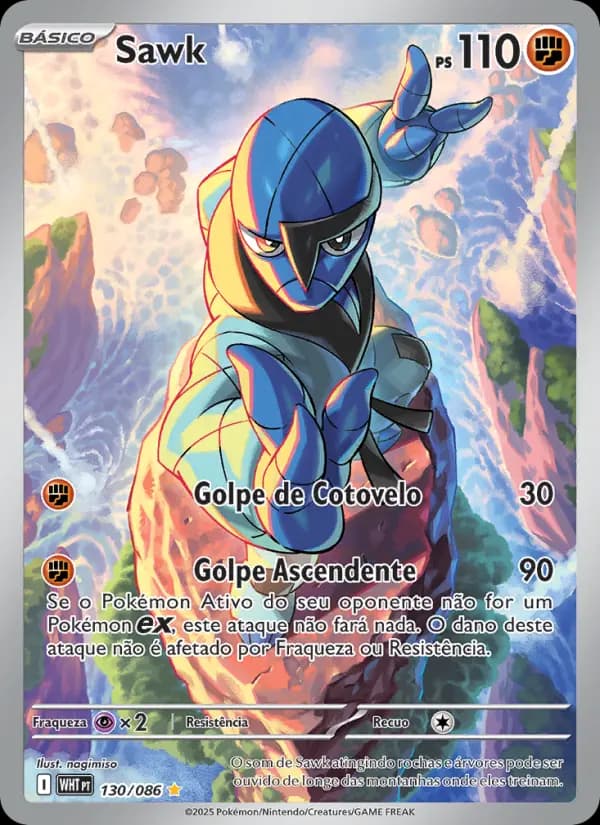 Sawk, carta 130 de Fogo Branco