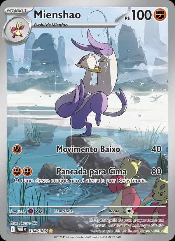Mienshao, carta 134 de Fogo Branco