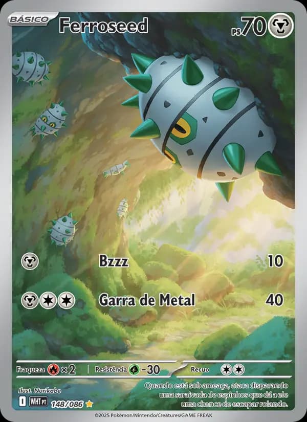 Ferroseed, carta 148 de Fogo Branco
