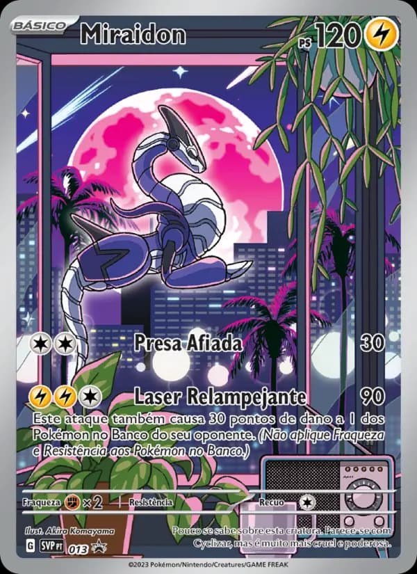 Miraidon, carta 013 de SVP Black Star Promos