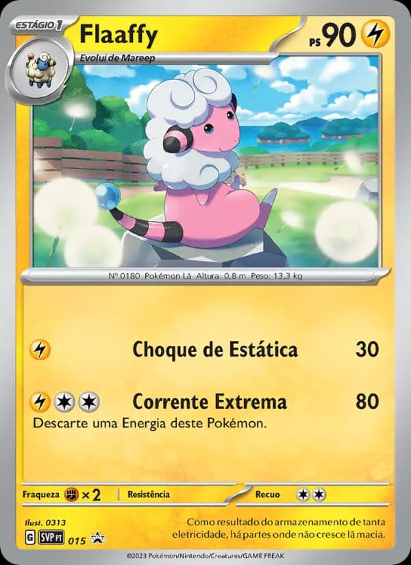 Flaaffy, carta 015 de SVP Black Star Promos