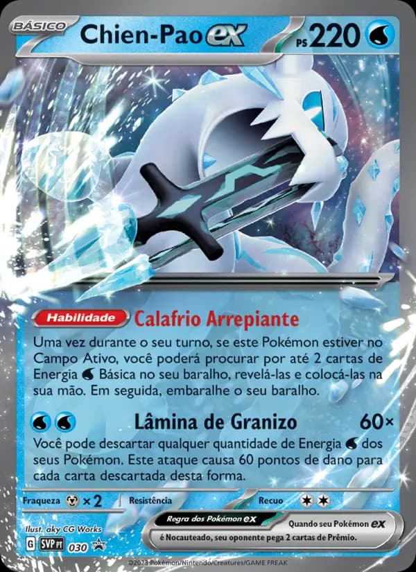 Chien-Pao ex, carta 030 de SVP Black Star Promos