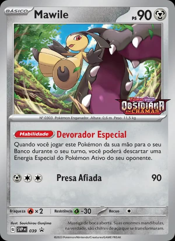 Mawile, carta 039 de SVP Black Star Promos