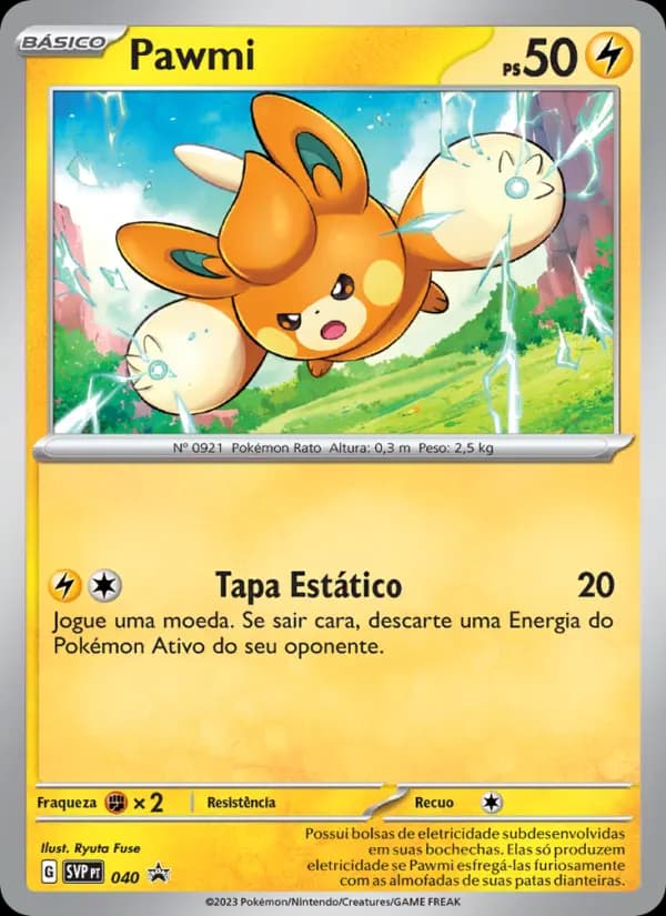 Pawmi, carta 040 de SVP Black Star Promos