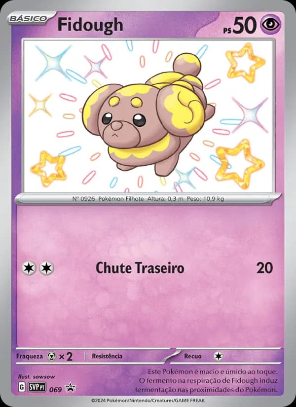 Fidough, carta 069 de SVP Black Star Promos