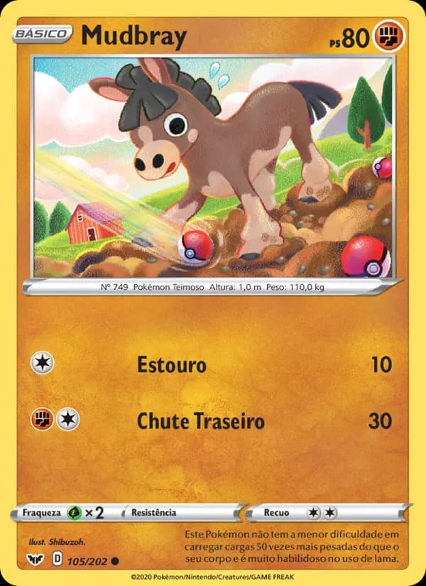 Mudbray, carta 105 de Espada e Escudo