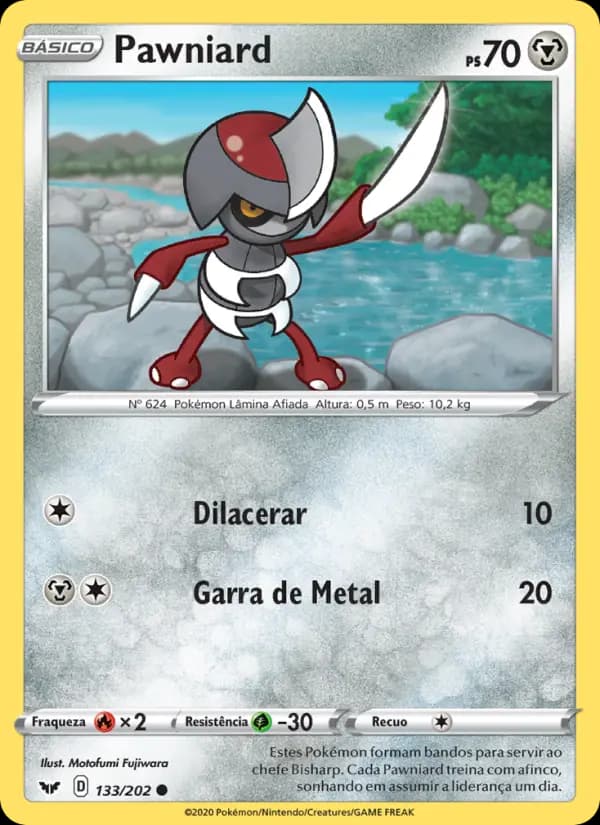 Pawniard, carta 133 de Espada e Escudo