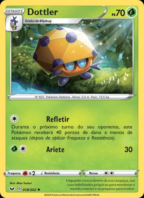 Dottler, carta 18 de Espada e Escudo