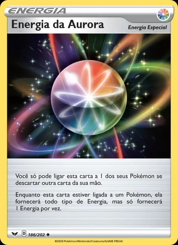 Energia da Aurora, carta 186 de Espada e Escudo
