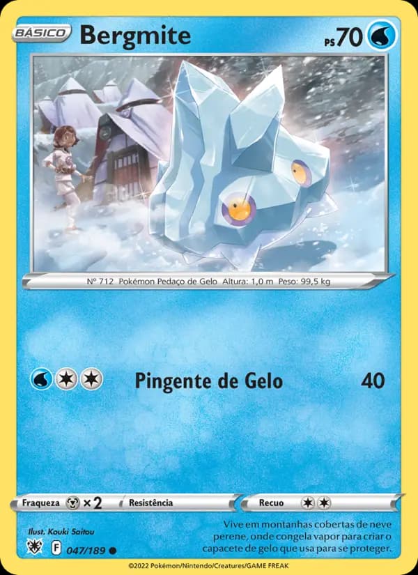 Bergmite, carta 047 de Estrelas Radiantes
