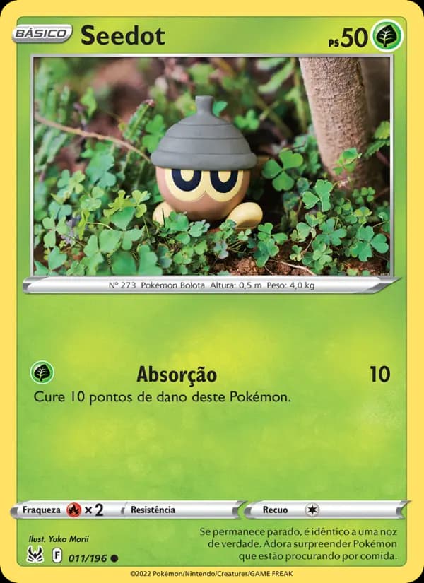 Seedot, carta 011 de Origem Perdida