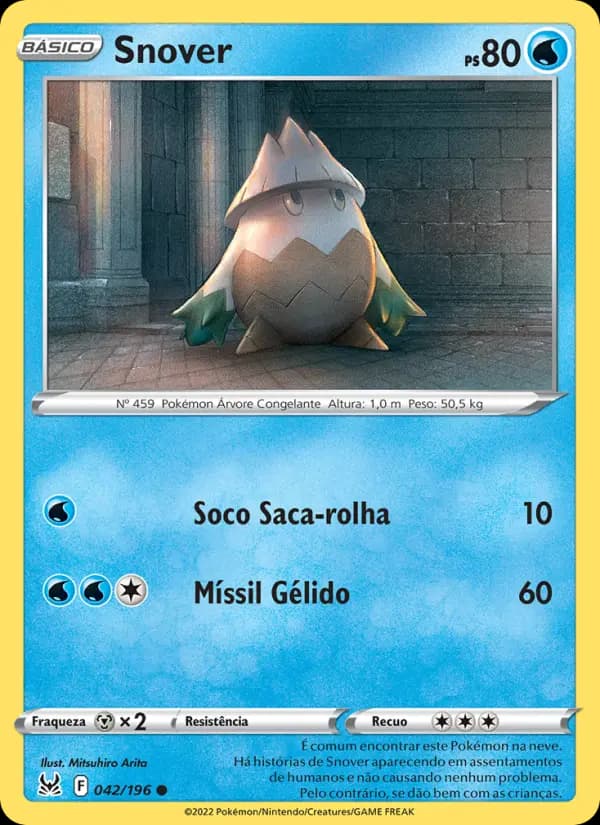 Snover, carta 042 de Origem Perdida