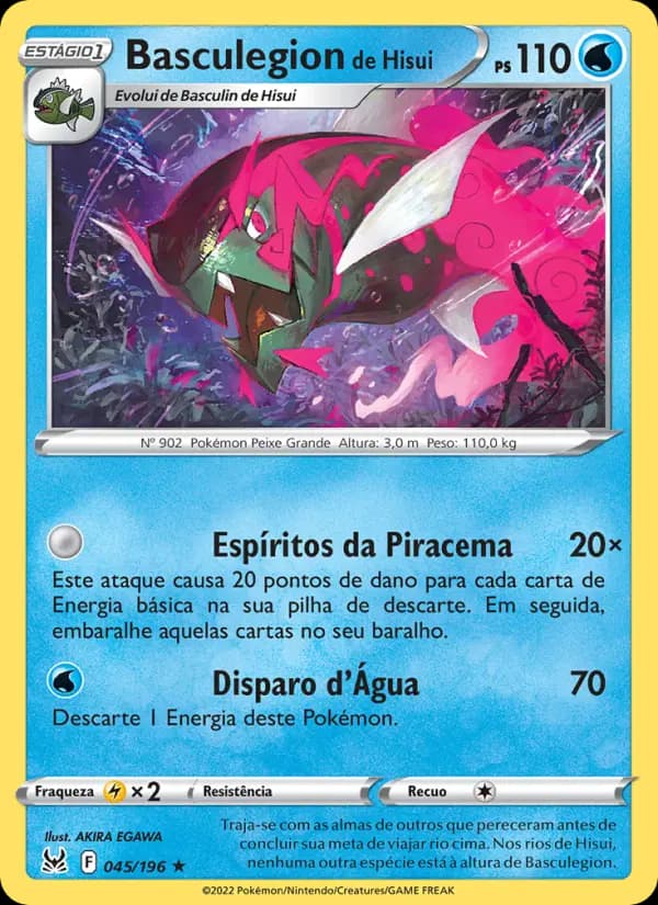 Basculegion de Hisui, carta 045 de Origem Perdida