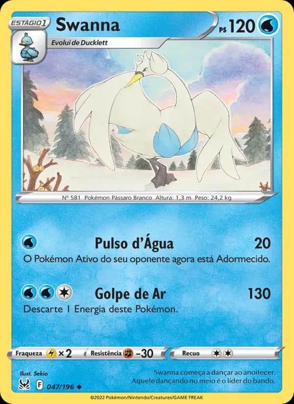 Swanna, carta 047 de Origem Perdida