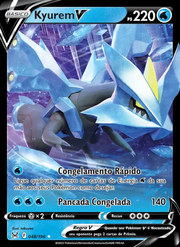 Kyurem V, carta 048 de Origem Perdida