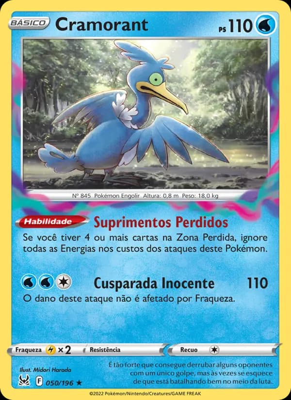 Cramorant, carta 050 de Origem Perdida