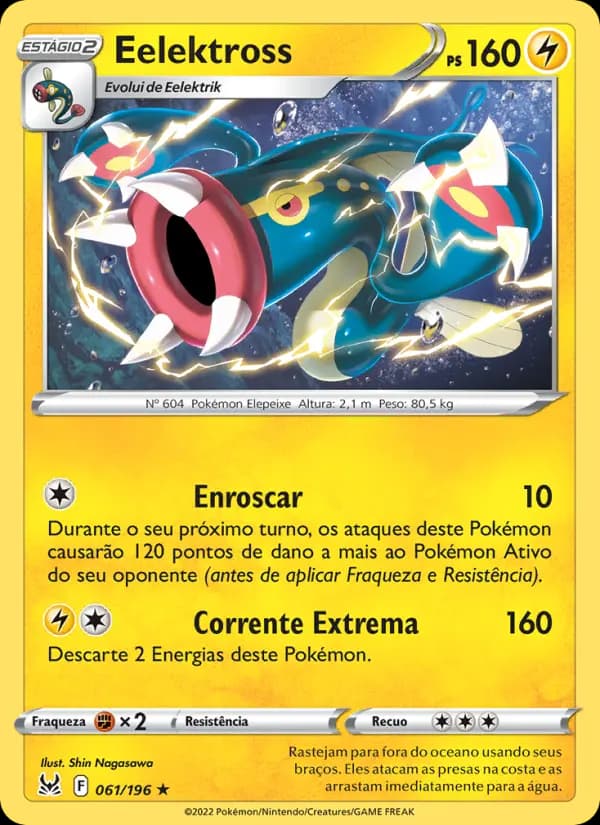 Eelektross, carta 061 de Origem Perdida