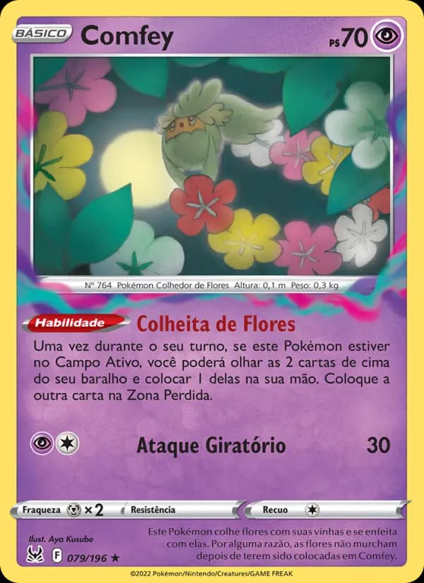 Comfey, carta 079 de Origem Perdida