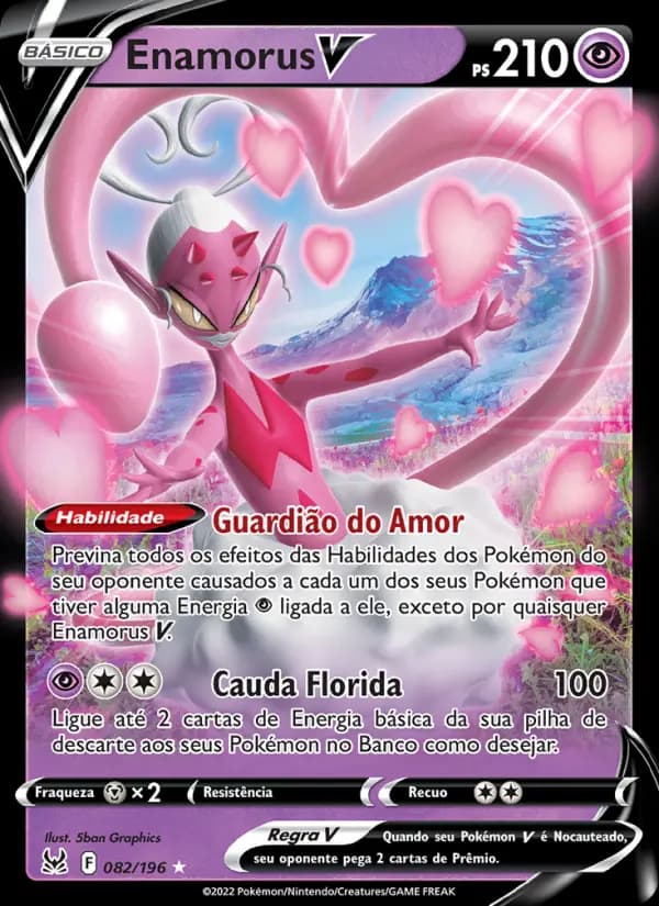 Enamorus V, carta 082 de Origem Perdida