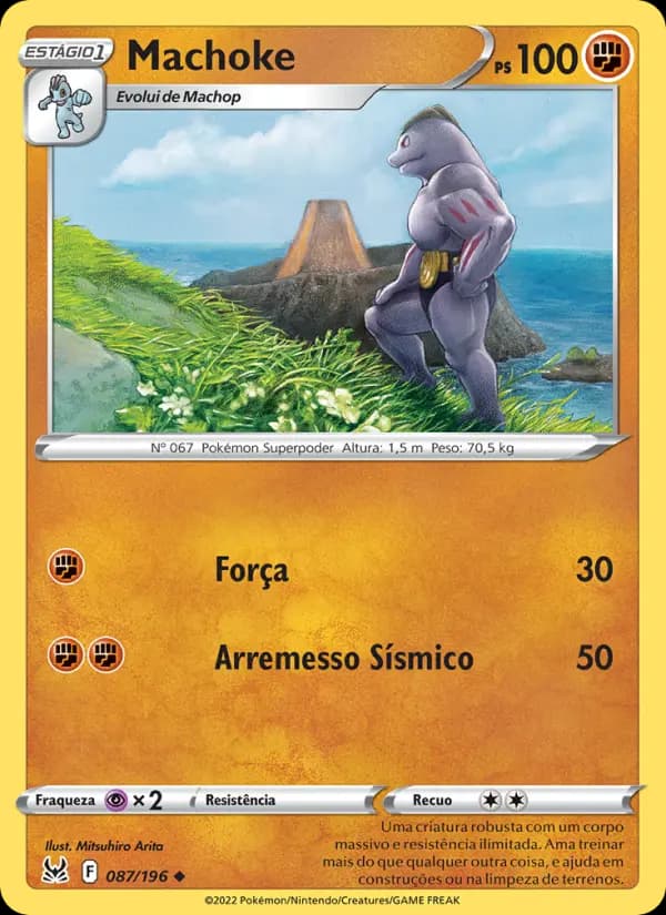 Machoke, carta 087 de Origem Perdida