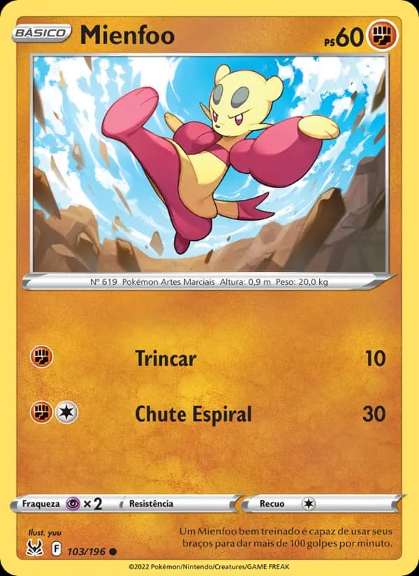 Mienfoo, carta 103 de Origem Perdida