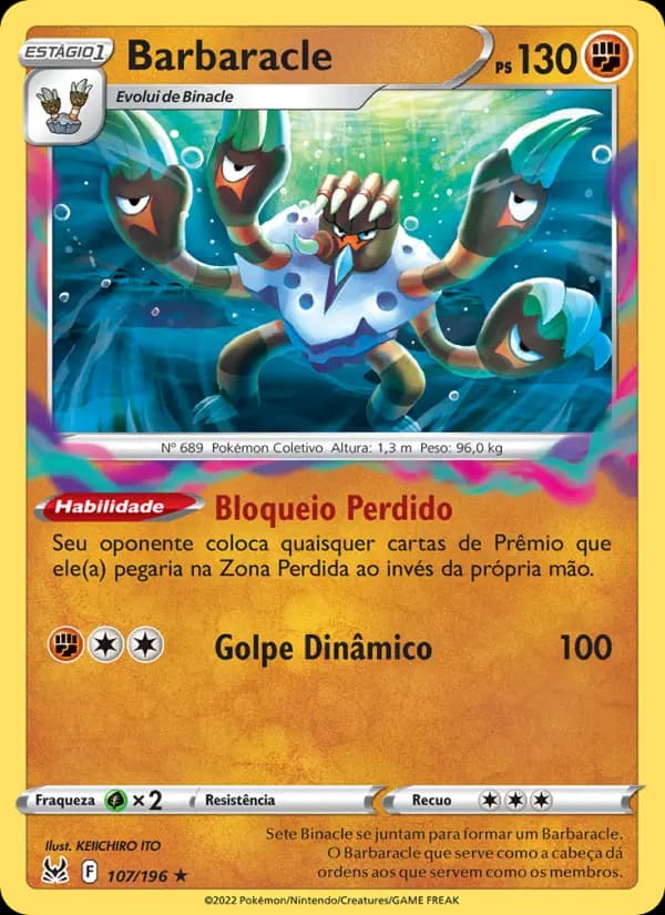 Barbaracle, carta 107 de Origem Perdida