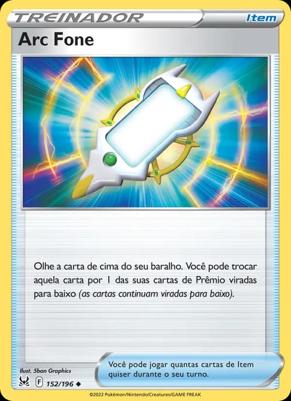 Arc Fone, carta 152 de Origem Perdida