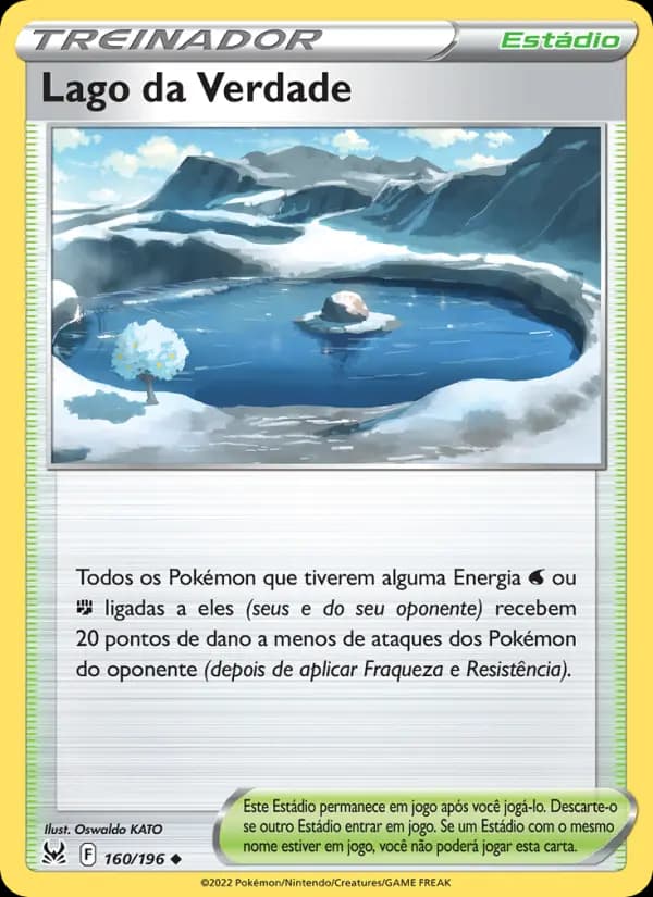 Lago da Verdade, carta 160 de Origem Perdida