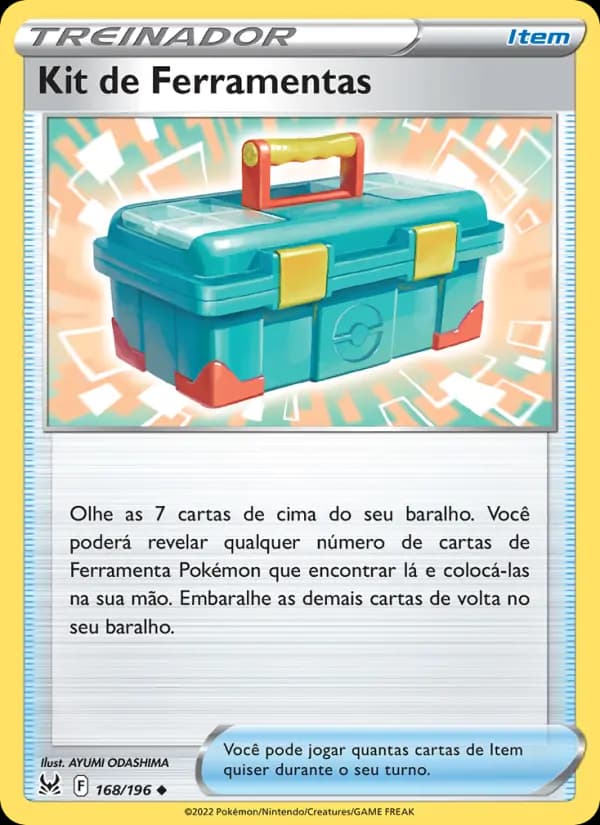 Kit de Ferramentas, carta 168 de Origem Perdida
