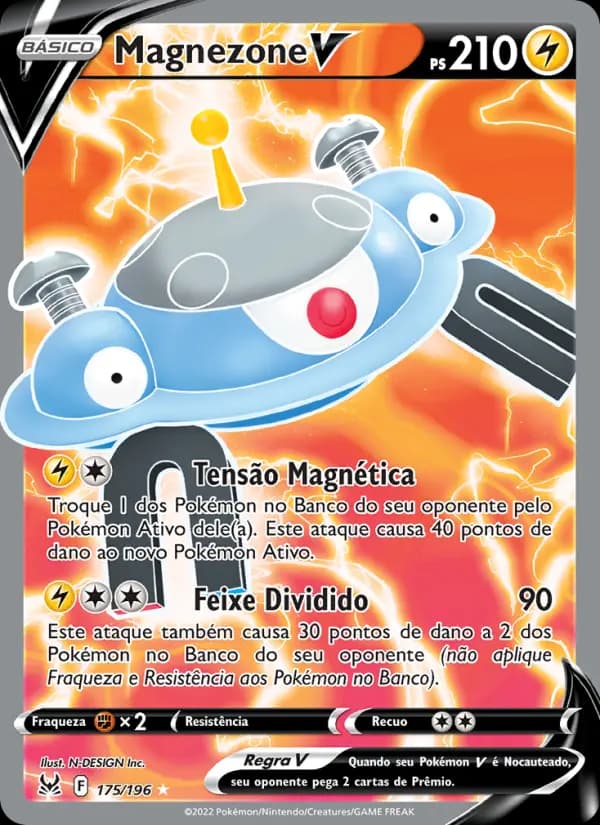 Magnezone V, carta 175 de Origem Perdida