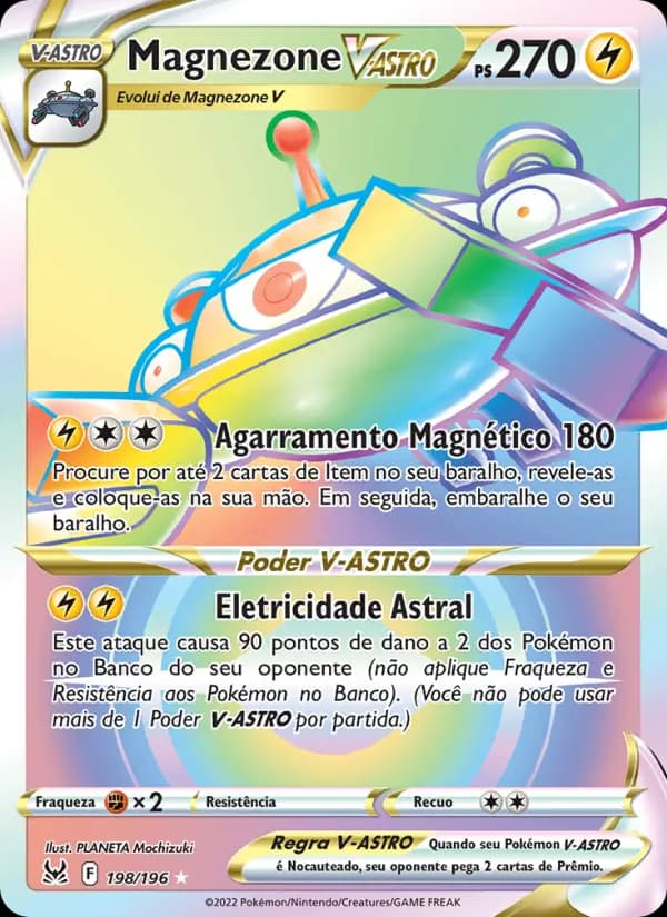 Magnezone V-ASTRO, carta 198 de Origem Perdida