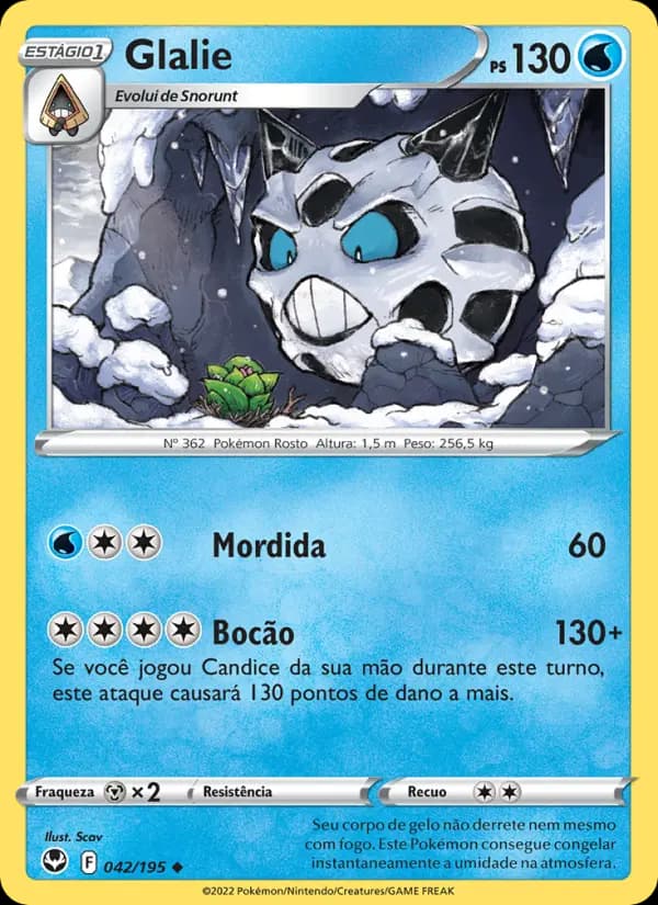 Glalie, carta 042 de Tempestade Prateada