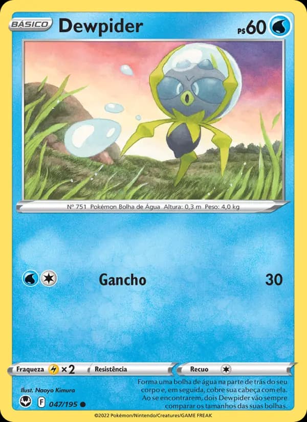 Dewpider, carta 047 de Tempestade Prateada