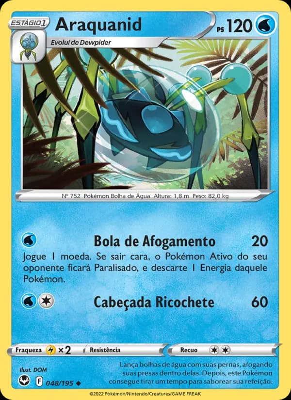 Araquanid, carta 048 de Tempestade Prateada