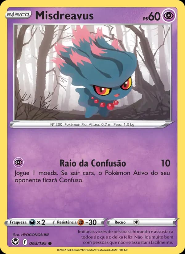 Misdreavus, carta 063 de Tempestade Prateada