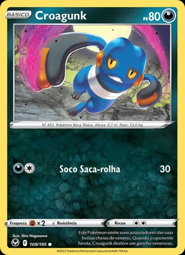 Croagunk, carta 109 de Tempestade Prateada