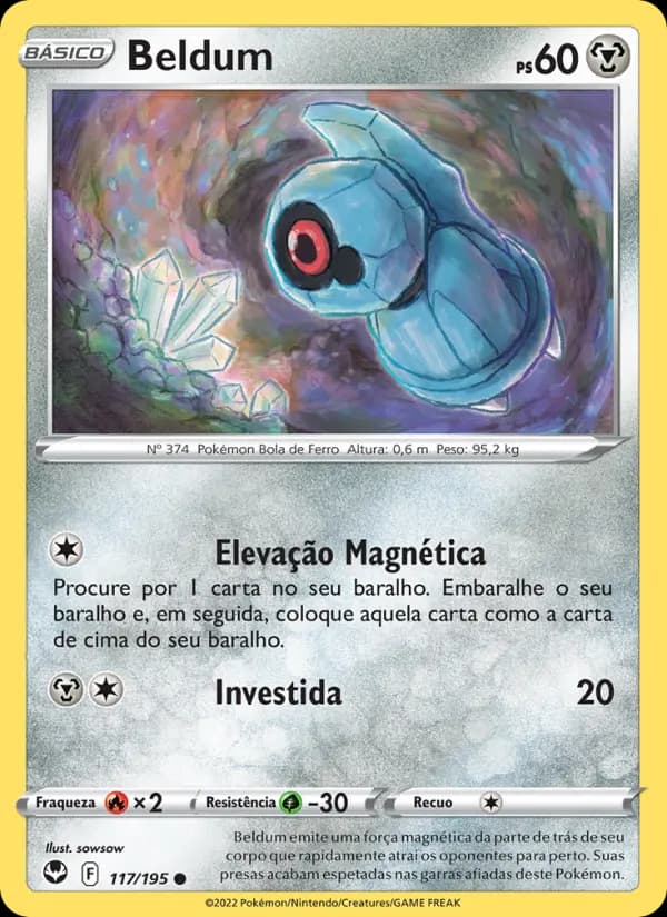 Beldum, carta 117 de Tempestade Prateada